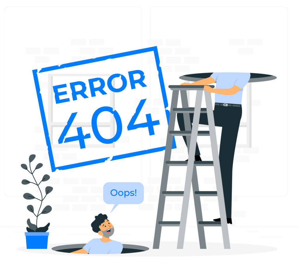 خطای 404 و کاهش ترافیک سایت